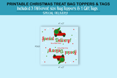 Christmas Special Delivery treat bag topper Product Image 3