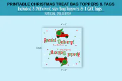Christmas Special Delivery treat bag topper Product Image 3
