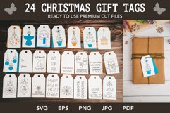 183 Super Gift Tags Bundle SVG files, tags for presents Product Image 2