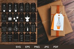 183 Super Gift Tags Bundle SVG files, tags for presents Product Image 9
