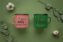 Christmas greeting bundle svg. for cards, shirt and prints Product Image 3