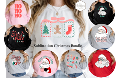 Christmas Sublimation Bundle | Christmas Shirt Bundle Product Image 1