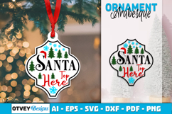 Christmas Quotes Vintage Arabesque SVG Product Image 1