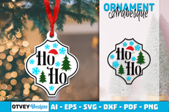 Christmas Quotes Vintage Arabesque SVG Product Image 1