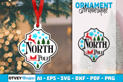 Christmas Quotes Vintage Arabesque SVG BUNDLES Product Image 6