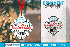 Christmas Quotes Vintage Arabesque SVG Product Image 1