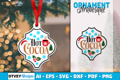 Christmas Quotes Vintage Arabesque SVG Product Image 1