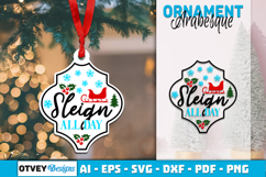 Christmas Quotes Vintage Arabesque SVG Product Image 1