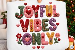 Christmas Latch Hook Yarn Faux PNG Product Image 1