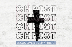 Jesus Over Everything. Christian Svg Product Image 4