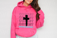 Jesus Over Everything. Christian Svg Product Image 2