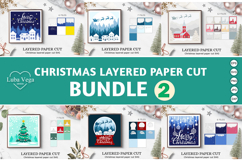 Bundle christmas layered paper cut / Christmas bundle Product Image 1