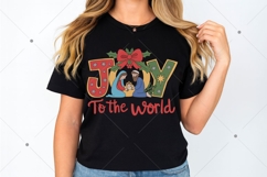 Christian Christmas PNG, Joy To The World Png, Coquette Product Image 3