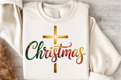 Christian Christmas Cross PNG,Coquette Jesus Christmas Png Product Image 8