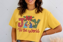 Christian Christmas PNG, Joy To The World Png, Coquette Product Image 5