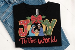 Christian Christmas PNG, Joy To The World Png, Coquette Product Image 6