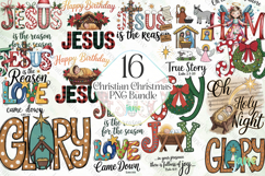 Christian Christmas PNG Bundle Product Image 1