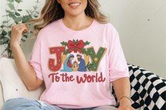 Christian Christmas PNG, Joy To The World Png, Coquette Product Image 8