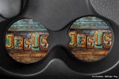 Christian Coaster Sublimation  Jesus Sublimation Coasters 