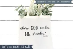 Where God Guides svg, png, jpeg Product Image 7