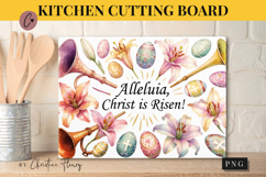 Christian Easter Cutting Board Design | Easter PNG Product Image 1