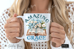 Easter Amazing Grace PNG, Christian PNG Product Image 2