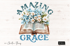 Easter Amazing Grace PNG, Christian PNG Product Image 4