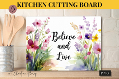 Christian Easter Cutting Board Design | Easter PNG Product Image 1