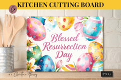 Christian Easter Cutting Board Design | Easter PNG Product Image 1