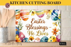 Christian Easter Cutting Board Design | Easter PNG Product Image 1