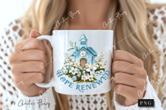 Easter Hope Renewed PNG, Christian PNG Product Image 2