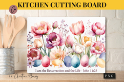Christian Easter Cutting Board Design | Easter PNG Product Image 1