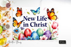 Christian Easter Cutting Board Design | Easter PNG Product Image 2