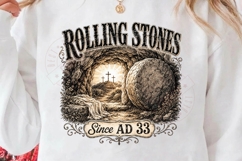 Christian Easter PNG Rolling Stone Empty Tomb Resurrection D Product Image 2