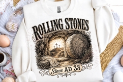 Christian Easter PNG Rolling Stone Empty Tomb Resurrection D Product Image 4