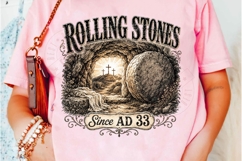 Christian Easter PNG Rolling Stone Empty Tomb Resurrection D Product Image 5
