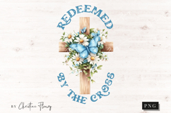 Easter Redeemed By The Cross PNG, Christian PNG Product Image 4