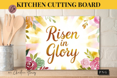 Christian Easter Cutting Board Design | Easter PNG Product Image 2