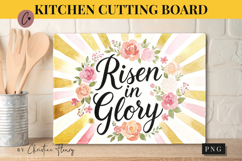 Christian Easter Cutting Board Design | Easter PNG Product Image 3