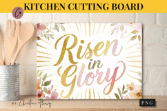 Christian Easter Cutting Board Design | Easter PNG Product Image 4