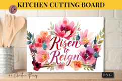 Christian Easter Cutting Board Design | Easter PNG Product Image 1