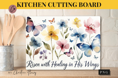 Christian Easter Cutting Board Design | Easter PNG Product Image 1