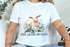 Easter Lamb Of God PNG, Christian PNG Product Image 3