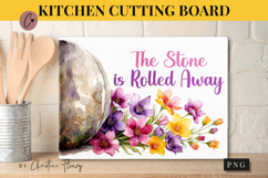 Christian Easter Cutting Board Design | Easter PNG Product Image 1