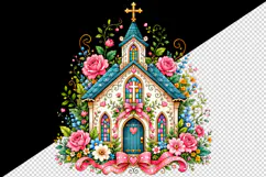 Christian faith tumbler mug wrap clipart sublimation design Product Image 2