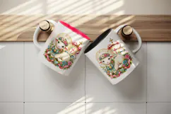 Christian faith tumbler mug wrap clipart sublimation design Product Image 3
