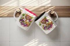 Christian faith tumbler mug wrap clipart sublimation design Product Image 3