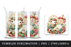 Christian faith tumbler mug wrap clipart sublimation design Product Image 4