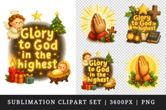 Christian faith clipart printable sublimation design png Product Image 1