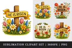 Christian faith clipart printable sublimation design png Product Image 1